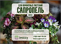 Сапропель для комнатных растений, 1 литр, пласт.конт.
